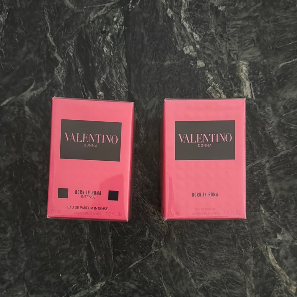 Valentino Donna Born in Roma Intense and the original Born in Roma bundle
